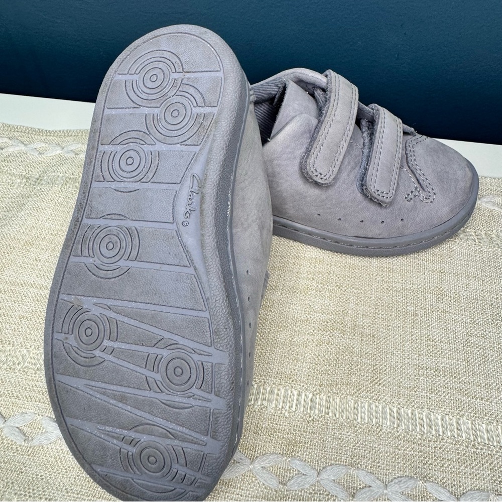 Clarks Nate Maze Unisex Toddler Velcro Sneakers Size 6 M - Picture 5 of 6